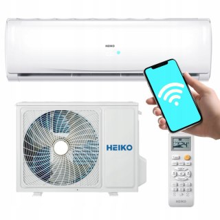Klimatyzator Heiko C2 3.5Kw Ścienny Z Wi-Fi A++ Cicha Praca 40M²