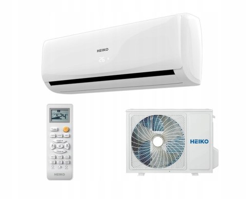 Klimatyzator Heiko C2 3.5Kw Ścienny Z Wi-Fi A++ Cicha Praca 40M²