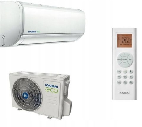 Klimatyzator Kaisai Eco 3.5Kw Z Filtrem, Grzanie I Chłodzenie, Wi-Fi