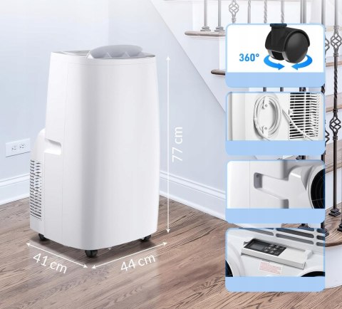 Klimatyzator Mobilny 3W1 Vaco Arrifana 16 Wi-Fi 4 Do Wody I Codziennego Użytkowania