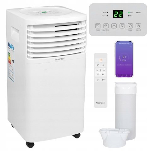 Klimatyzator Przenośny 3W1 2,6 Kw Z Wifi, Osuszacz, Cichy - Sotra Warmtec