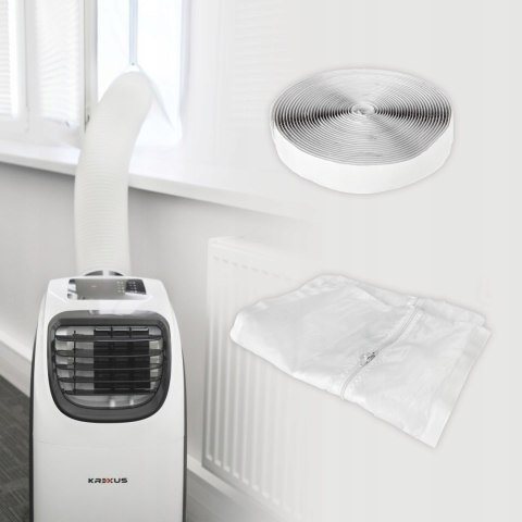 Klimatyzator Przenośny 3W1 Krexus Ex9144, 12000 Btu, Efektywne Chłodzenie