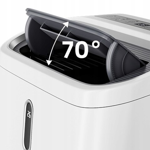 Klimatyzator Przenosny 4W1 Chłodzenie Osuszanie Grzanie Wifi Pilot 3,5Kw