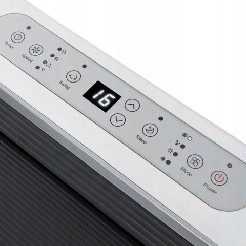 Klimatyzator Przenosny 4W1 Chłodzenie Osuszanie Grzanie Wifi Pilot 3,5Kw