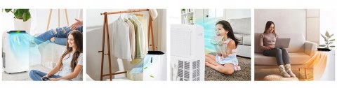 Klimatyzator Przenosny 4W1 Chłodzenie Osuszanie Grzanie Wifi Pilot 3,5Kw