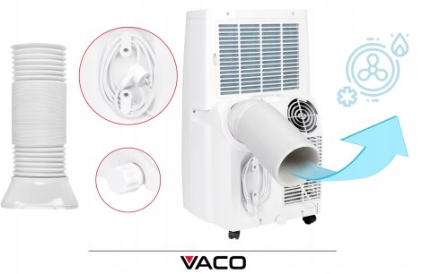Klimatyzator Przenośny 4W1 Vaco Moby Blue 14, Wifi, 3,9 Kw, Cichy