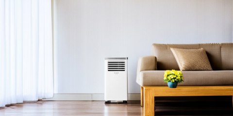 Klimatyzator Przenośny 4W1 Wi-Fi Chłodzenie Grzewanie Osuszanie Wentylacja