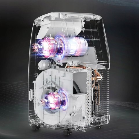 Klimatyzator Przenośny Aiwa Pac16y2 4,7Kw - Timer, Wifi, 4 Funkcje Pracy