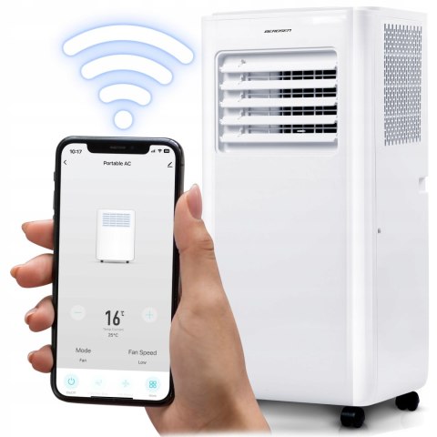 Klimatyzator Przenośny Bd-580 2,9Kw 5W1 Z Wifi, Osuszacz 26L/24H, 40M2