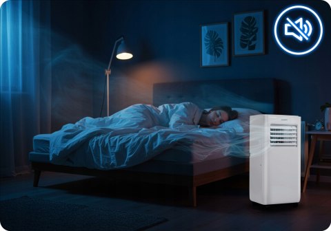 Klimatyzator Przenośny Bd-580 2,9Kw 5W1 Z Wifi, Osuszacz 26L/24H, 40M2