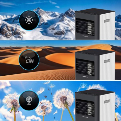Klimatyzator Przenośny Climative Ac29-S Duo 3Kw Wifi 3W1 - Cichy, Ekonomiczny