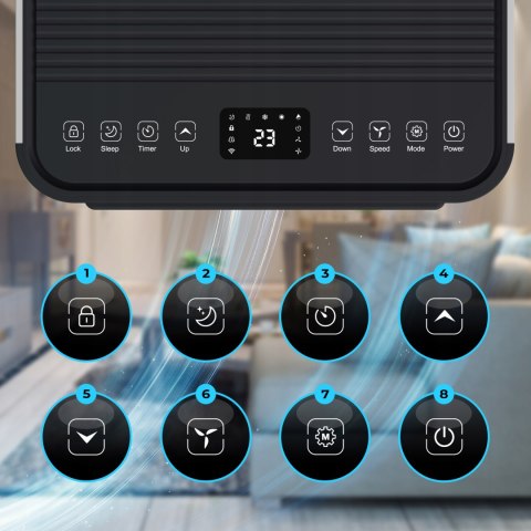 Klimatyzator Przenośny Climative Ac29-S Duo 3Kw Wifi 3W1 - Cichy, Ekonomiczny