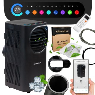 Klimatyzator Przenośny Climative Ac33-S Fun Wifi 3,3Kw Do 35M²