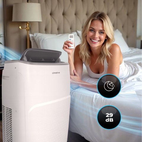 Klimatyzator Przenośny Climative Jet Wifi 4,1 Kw - Chłodzenie, Osuszanie, Wentylacja
