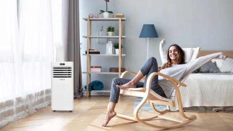 Klimatyzator Przenośny Krexus 3W1 2,6Kw Z Wifi - Chłodzenie, Osuszanie, Wentylacja