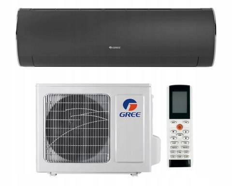 Klimatyzator Ścienny Gree Fairy Dark 2,7Kw Wi-Fi, Jonizator, A++