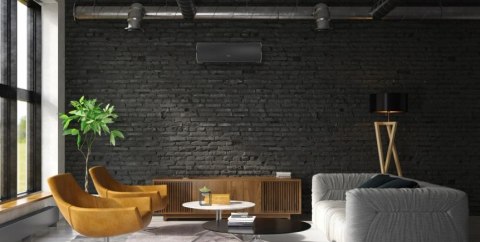 Klimatyzator Ścienny Gree Fairy Dark 2,7Kw Wi-Fi, Jonizator, A++