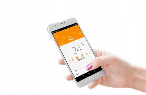 Klimatyzator Ścienny Gree Pular 4,6Kw Wi-Fi Pilot 7 Biegów Turbo Jonizator