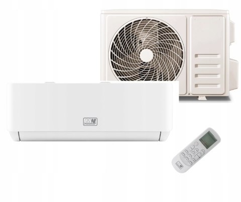 Klimatyzator Ścienny Split Nord 12K Wifi R32 12000 Btu Z Grzałką