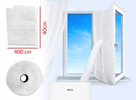 Klimatyzator Vaco Arrifana 16 3W1 4,5Kw Wifi Z Uszczelką, Cichy, A