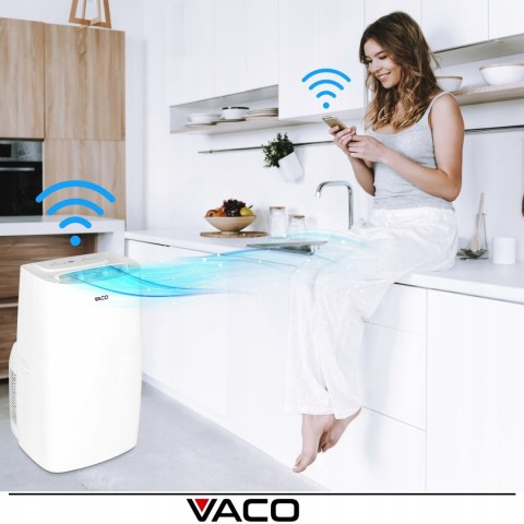 Klimatyzator Vaco Arrifana 16 3W1 4,5Kw Wifi Z Uszczelką, Cichy, A