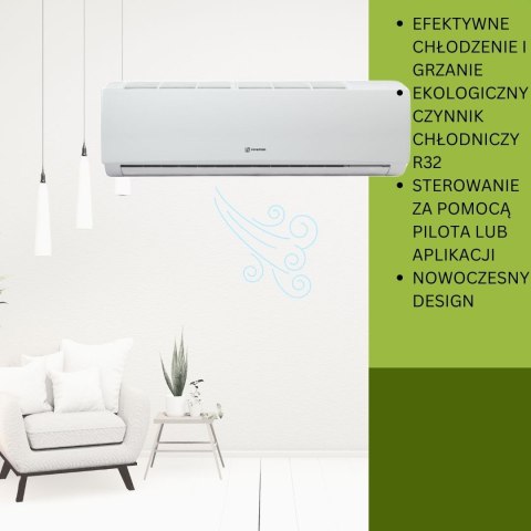 Klimatyzator Vesper 3,5Kw Wifi A++ R32 Chłodzenie I Grzanie Filtr Ionowy