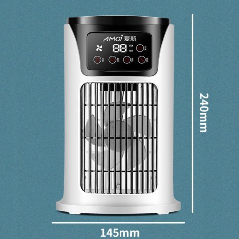 Przenośny Klimator Na Wodę Usb 24Cm, Nowy Mini Chłodzik Powietrza Dotykowy