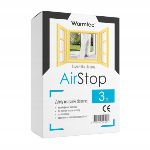 Uszczelka Okienna Do Klimatyzatora Warmtec Airstop 3M - Odprzeciw Insektom