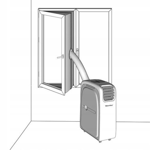 Uszczelka Okienna Do Klimatyzatora Warmtec Airstop 3M - Odprzeciw Insektom