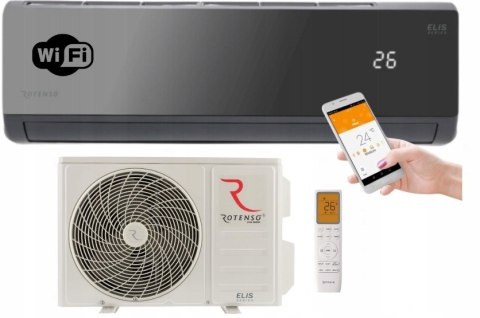 Klimatyzator Rotenso Elis 3,5Kw Wifi, Nowoczesny 9-Etap Filtracji Powietrza