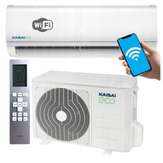 Klimatyzator Ścienny Kaisai Eco 2,6 Kw Z Wi-Fi - Chłodzenie I Ogrzewanie