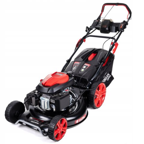 Kosiarka Spalinowa 55 Cm 196Cc, Elektryczny Rozrusznik, Napęd, Kosz 70L