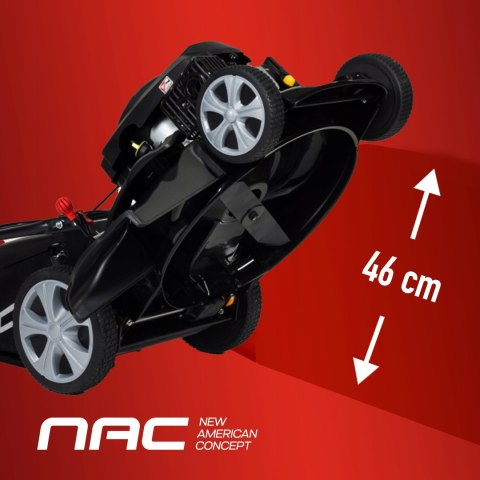 Kosiarka Spalinowa Nac Ls46-146-Hs-Ng 146Cm³ 60L Z Napędem I Mulczowaniem
