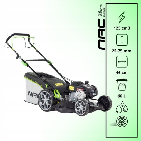 Kosiarka Spalinowa Nac Ls46-450E-Hss 125Cm3 46Cm Z Napędem, Briggs&Stratton