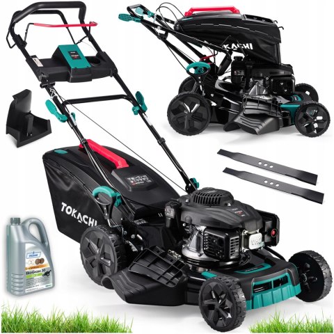 Kosiarka Spalinowa Tokachi Wide Blade 530 Z Napędem I Mulczowaniem 65L