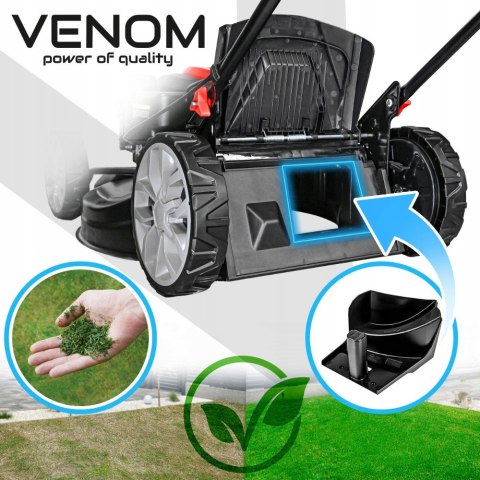 Kosiarka Spalinowa Venom 46 Cm 139Cc Z Napędem I Funkcją Mulczowania
