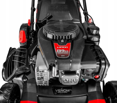 Kosiarka Spalinowa Venom 46Sh 139Cc, 2.4Kw, 50L, Mulczowanie, Napęd