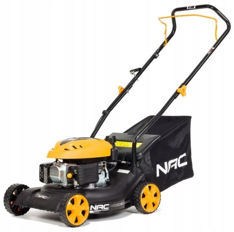 Kosiarka Spalinowa Nac 41 Cm 1,3 Kw Bez Napędu 2W1, Kosz 40L Czterosuwowa