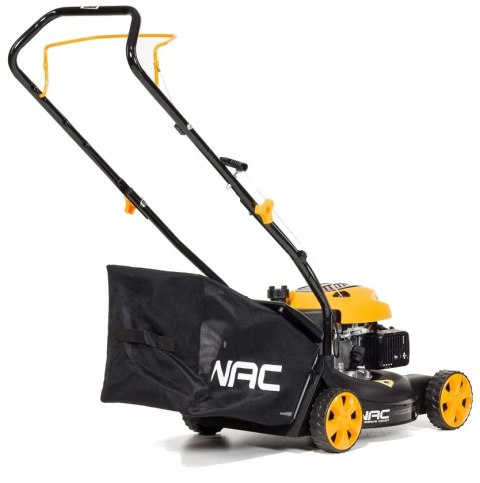 Kosiarka Spalinowa Nac 41 Cm 1,3 Kw Bez Napędu 2W1, Kosz 40L Czterosuwowa