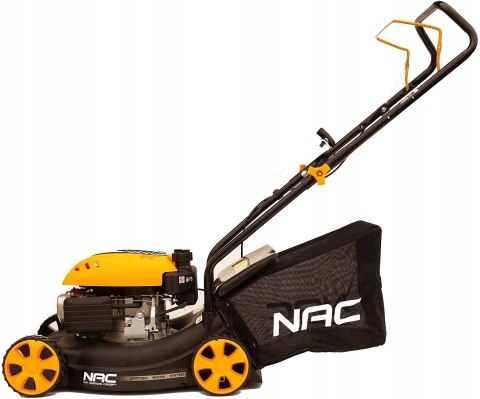 Kosiarka Spalinowa Nac 41 Cm 1,3 Kw Bez Napędu 2W1, Kosz 40L Czterosuwowa