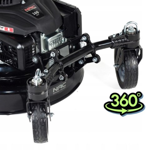 Kosiarka Spalinowa Nac Ls50-166L-Jr2 Loncin 166Cm3 50Cm Napęd 5W1 Funkcje