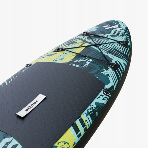 Deska Sup 200Cm Dla Młodzieży Z Siodełkiem I Plecakiem Splash 50 Green