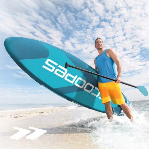 Deska Sup 320Cm 2W1 Allround Z Siedzeniem, Pompowana, Wiosło, Plecak, Torba