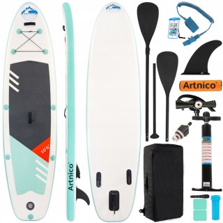 Deska Sup 320Cm Mega Duży Zestaw - Pompa, Wiosła, Stabilna I Uniwersalna