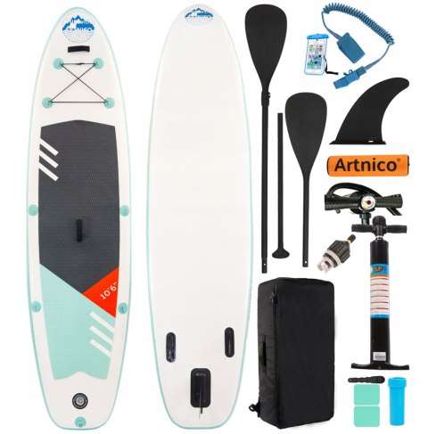 Deska Sup 320Cm Mega Duży Zestaw - Pompa, Wiosła, Stabilna I Uniwersalna