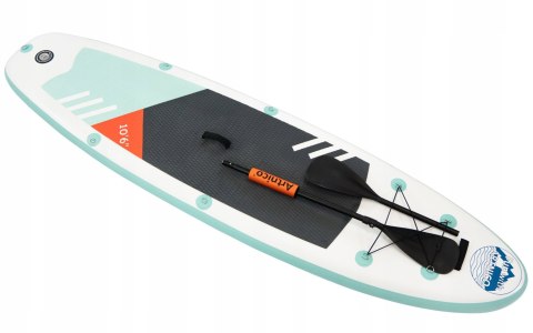 Deska Sup 320Cm Mega Duży Zestaw - Pompa, Wiosła, Stabilna I Uniwersalna