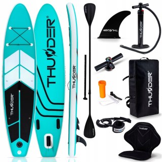 Deska Sup 320Cm Pompowana Z Stabilnym Wiosłem I Zestawem Akcesoriów Thunder