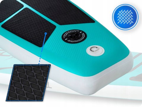 Deska Sup 320Cm Pompowana Z Stabilnym Wiosłem I Zestawem Akcesoriów Thunder