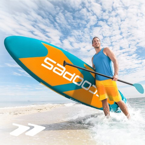 Deska Sup 350 Cm 2W1 - Pompowana, Z Siedzeniem I Wiosłem, Kompletny Zestaw