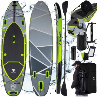Deska Sup 350 Cm Z Wiosłem, Siedzeniem 3 Stateczniki Dla Lepszej Stabilizacji I Kontroli